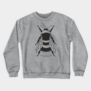 Tidewater Beekeepers Association Bee Crewneck Sweatshirt